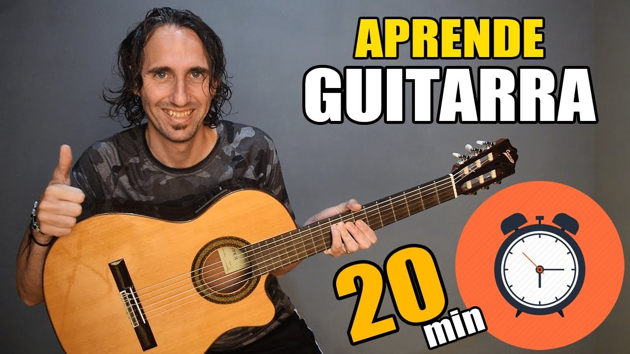 ¡Aprende como tocar guitarra en solo 20 minutos! 